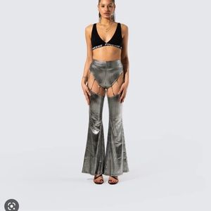 Finesse Sadie Cut-Out Pants